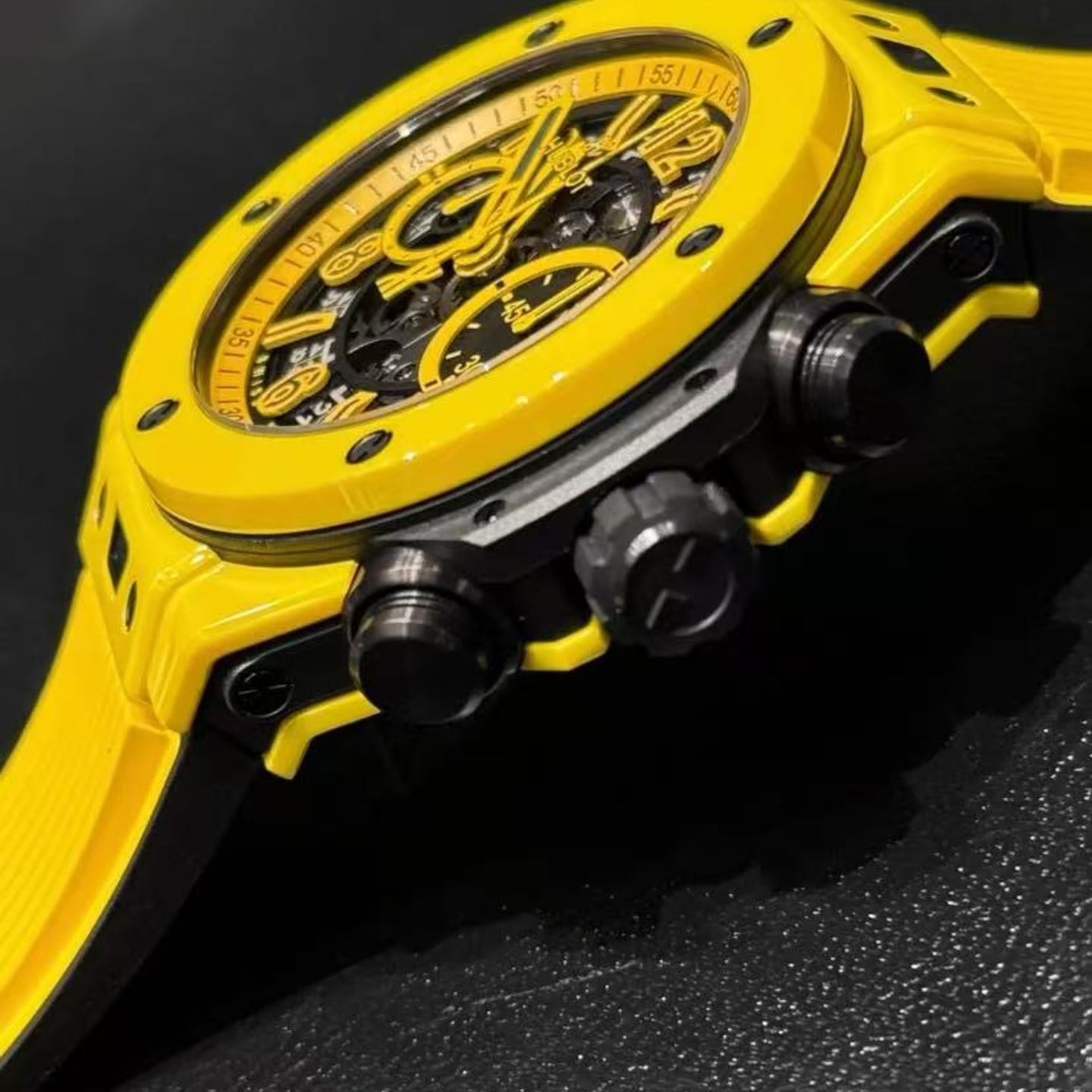 Hublot Big Bang Unico 421.CY.471Y.RX (2025) - Transparent dial 44 mm Unknown case (4/6)